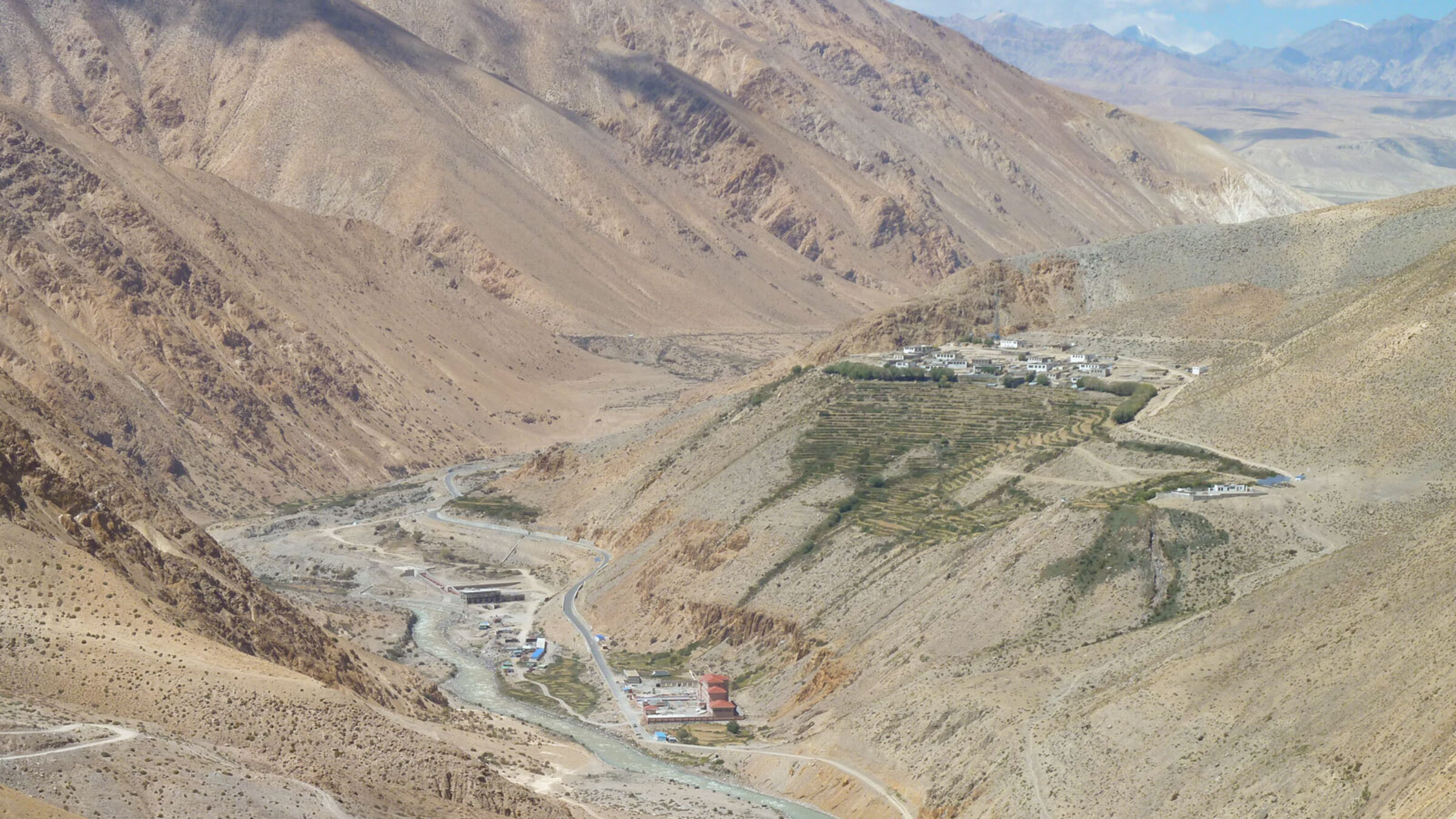 Tibet sera nepal and tibet boarder way to kailash