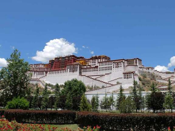 Tibet potala palast lhasa